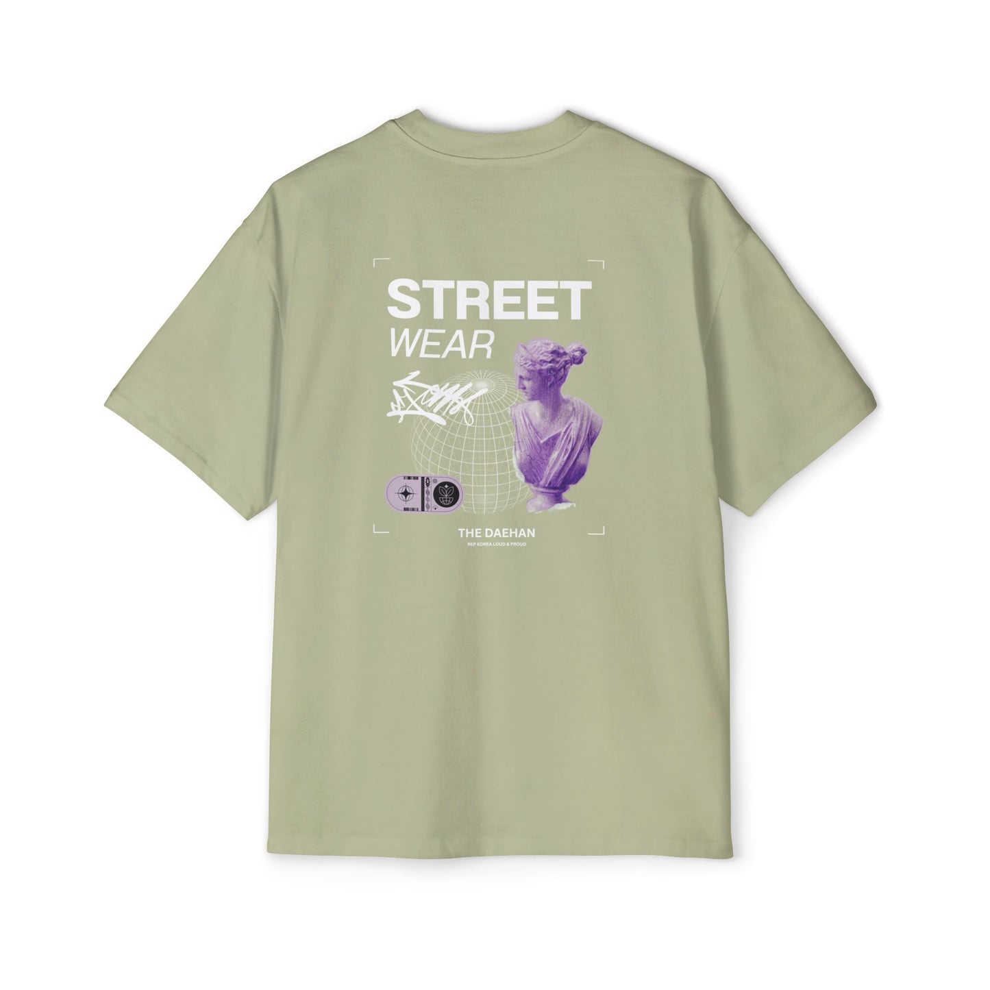 the DAEHAN Oversized Men's Streetwear T-Shirt