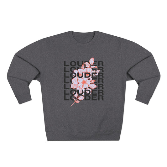 LOUDER Floral Sweatshirt
