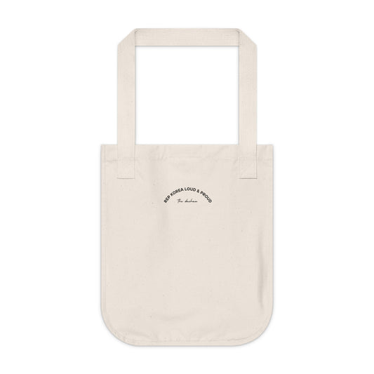 KOREA IN MY HEART PINK Canvas tote bag