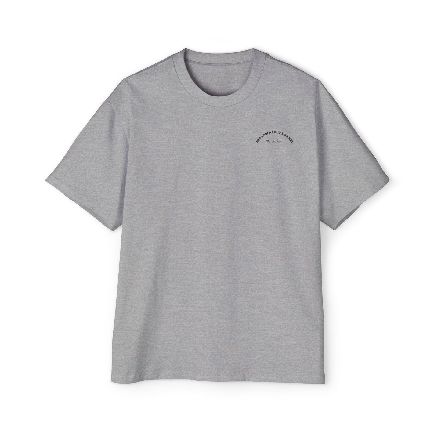 the DAEHAN Oversized Men's Streetwear T-Shirt