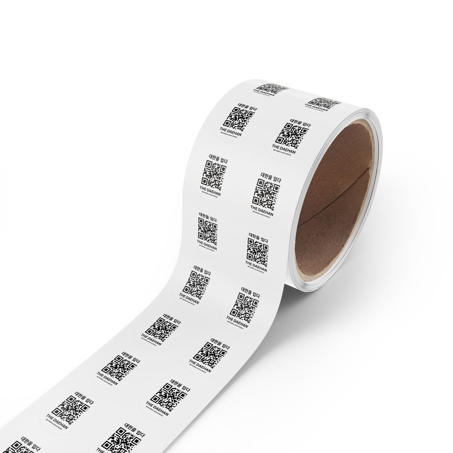 Custom QR Code Round Sticker Rolls, Ideal for Events, Gifts, Parties, Branding, Wedding Decor, Art Projects