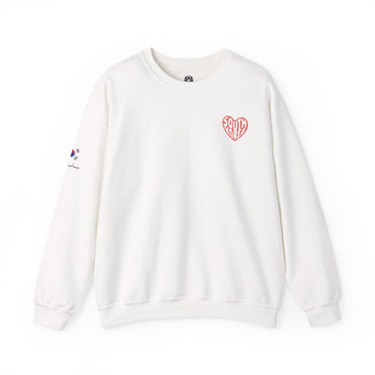 South Korea Heart & DAEHAN Definition – Women’s Sweatshirt
