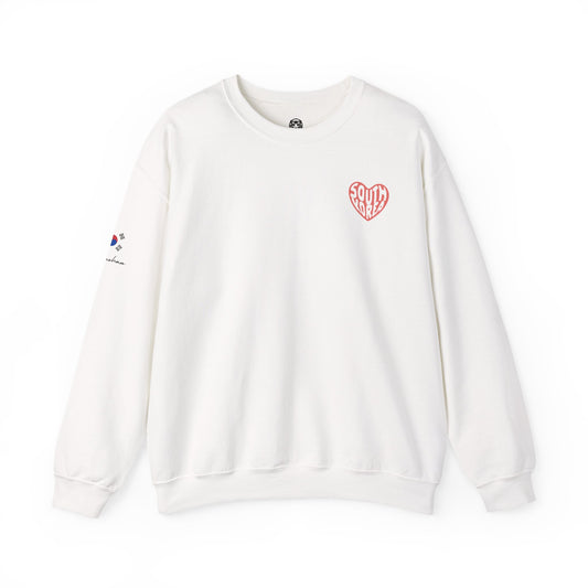 South Korea Heart & DAEHAN Definition – Women’s Sweatshirt