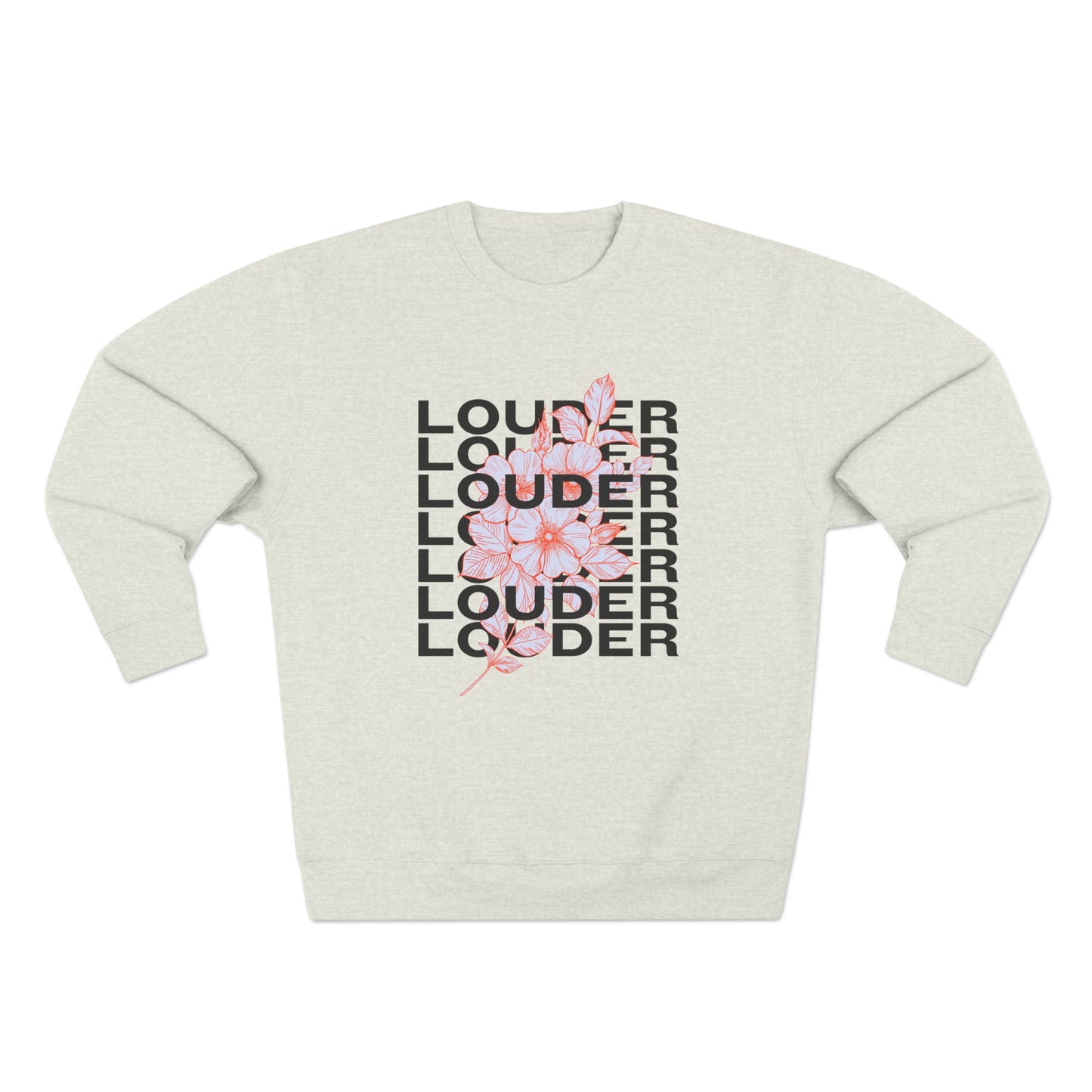 LOUDER Floral Sweatshirt