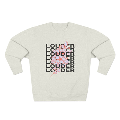 LOUDER Floral Sweatshirt