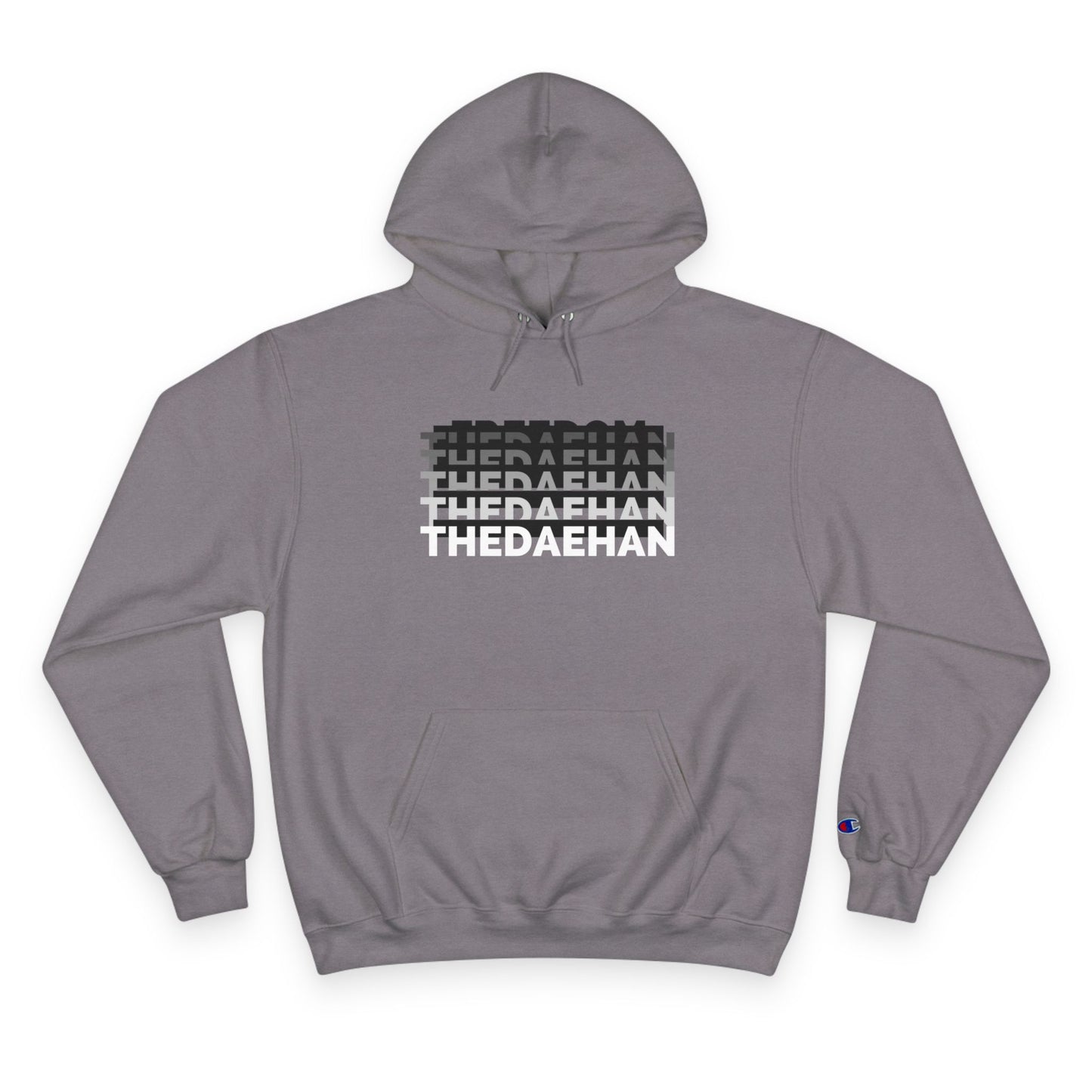 the DAEHAN x Champion Hoodie