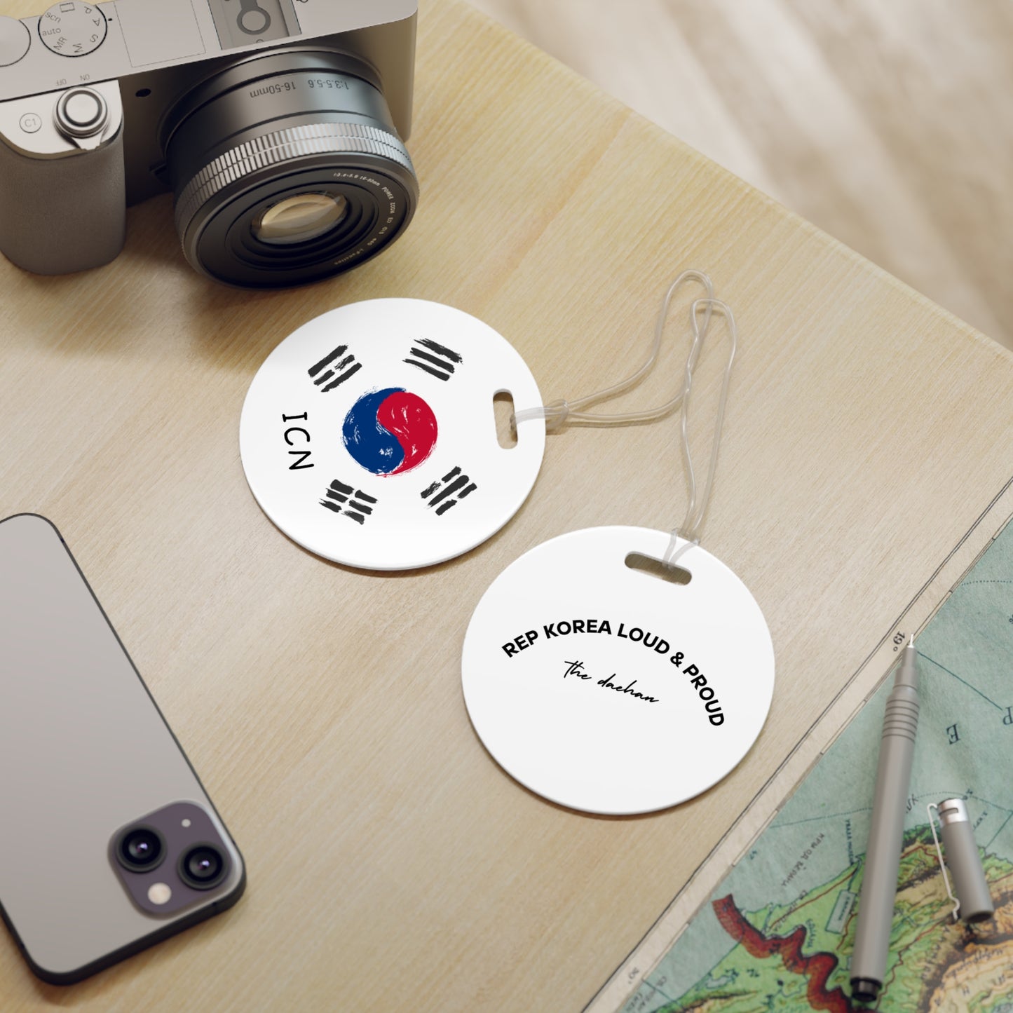 the DAEHAN Luggage Tags