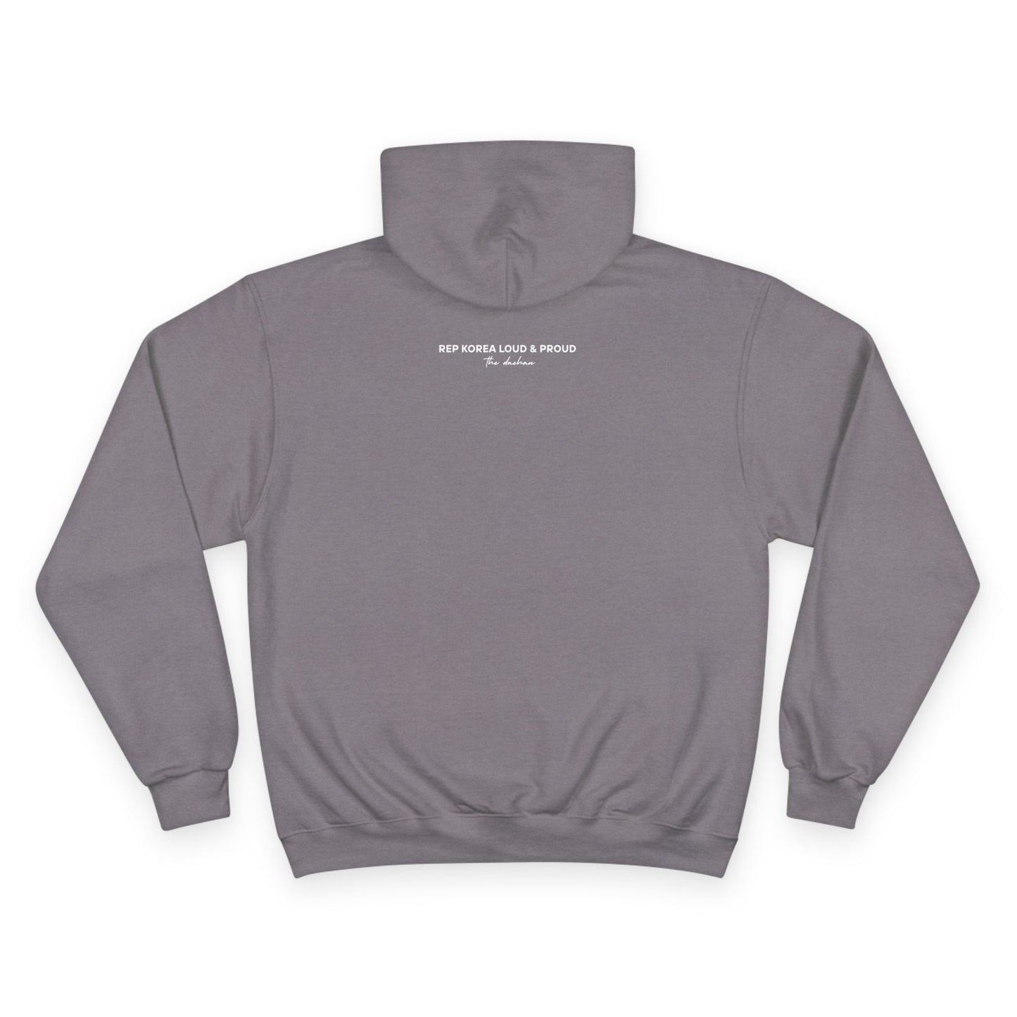 the DAEHAN x Champion Hoodie