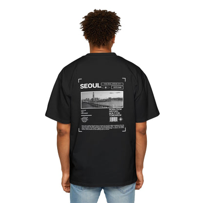Seoul Dream City Graphic Oversized Unisex Streetwear T-shirt