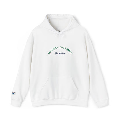 the DAEHAN Unisex Heavy Blend Hooded Sweatshirt