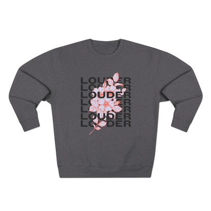 LOUDER Floral Sweatshirt