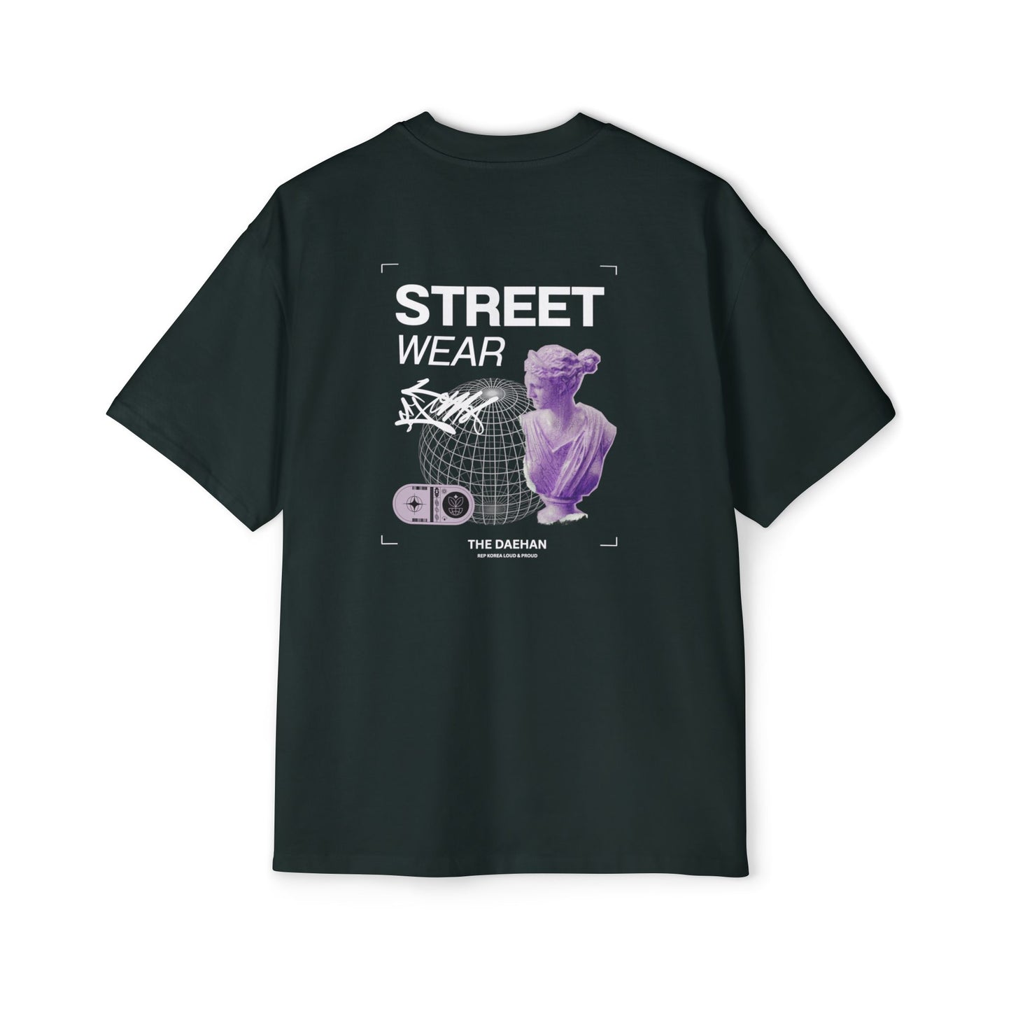 the DAEHAN Oversized Men's Streetwear T-Shirt