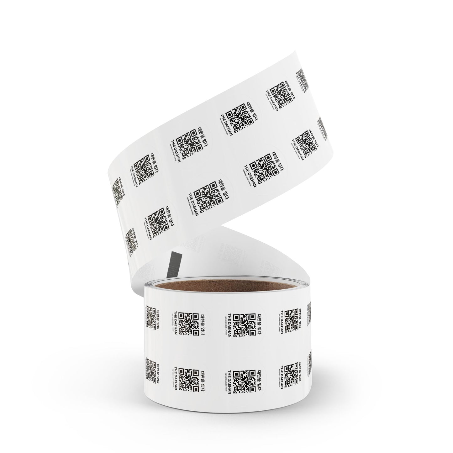 Custom QR Code Round Sticker Rolls, Ideal for Events, Gifts, Parties, Branding, Wedding Decor, Art Projects