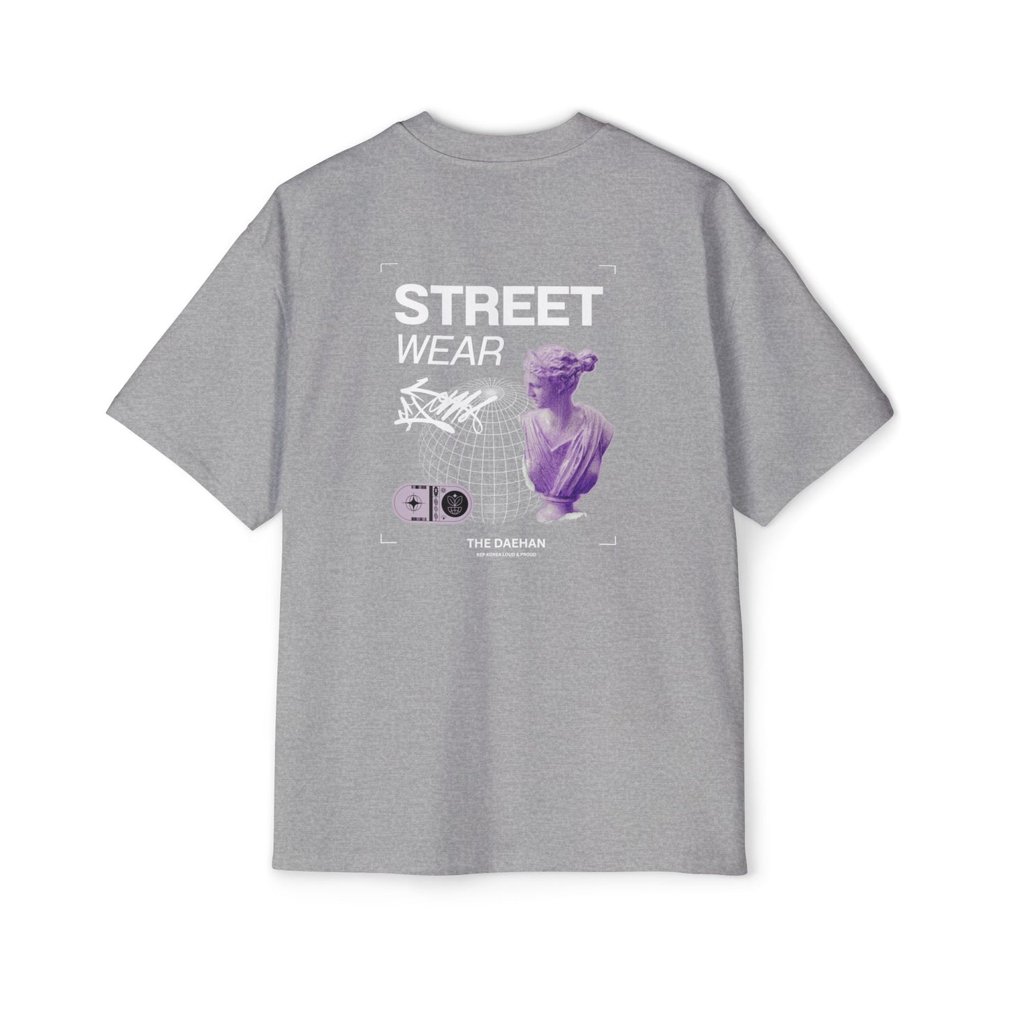 the DAEHAN Oversized Men's Streetwear T-Shirt