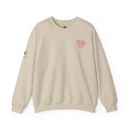 South Korea Heart & DAEHAN Definition – Women’s Sweatshirt