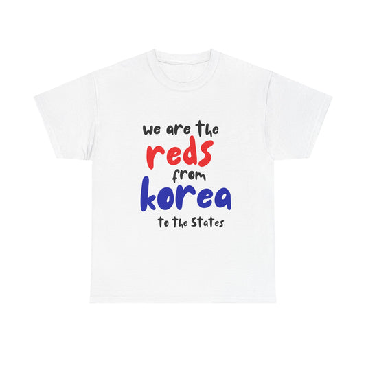 We Are the Reds from Korea to the States Youth T-shirt