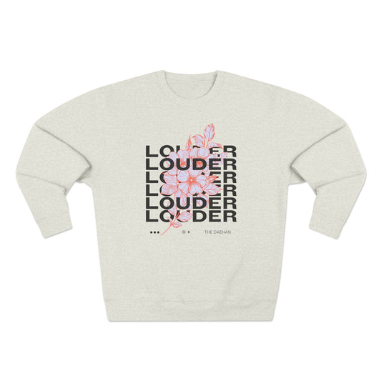 LOUDER Floral Sweatshirt