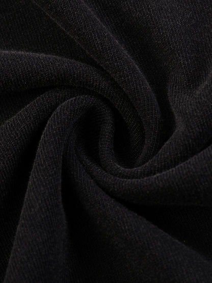 Unisex Snow Washed Raw-Hem T-Shirt